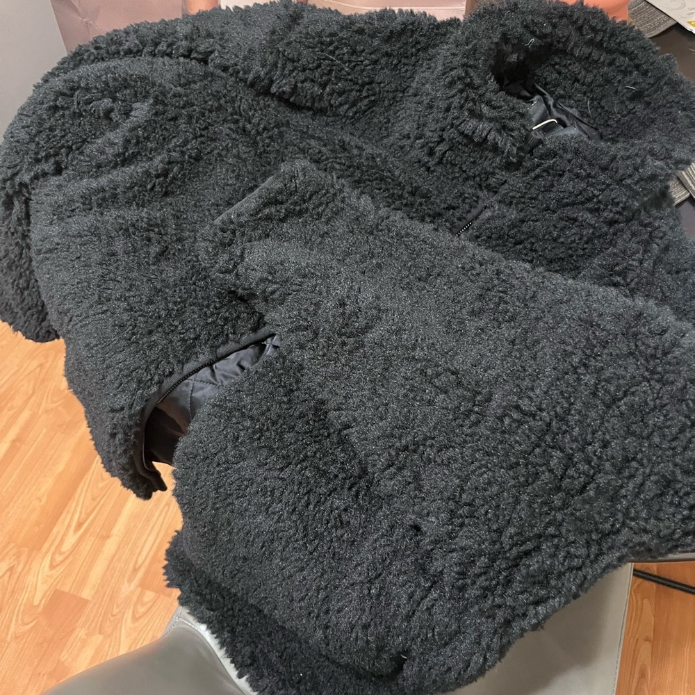 SKIMS Black Quilted Jacket